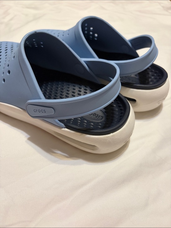 CROCS Men’s Light Blue and Black Classic Clog Mules main image 6